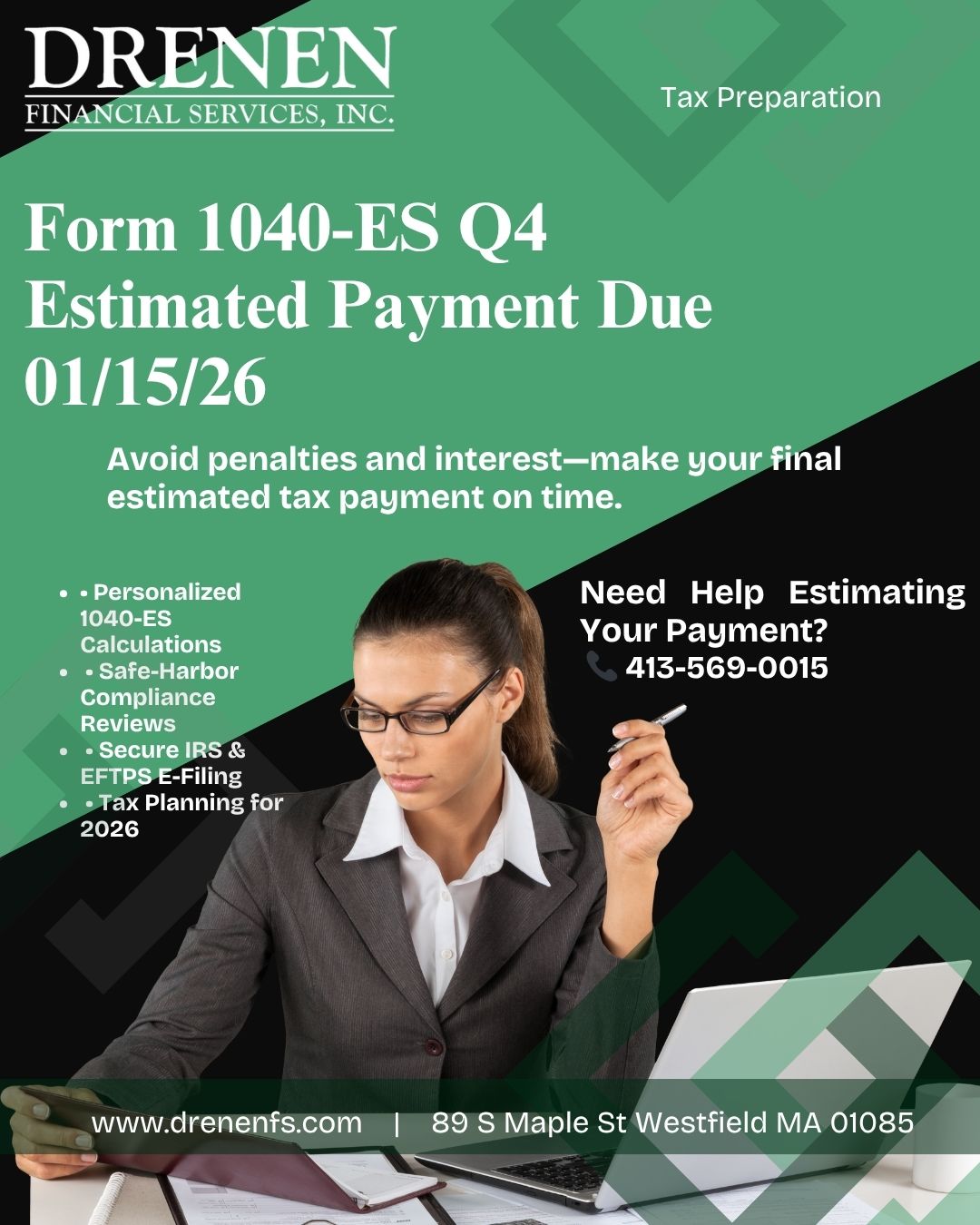 Form 1040-ES estimated payment